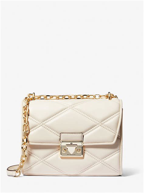 michael michael kors serena small quilted faux leather crossbody bag|Serena Small Quilted Crossbody Bag .